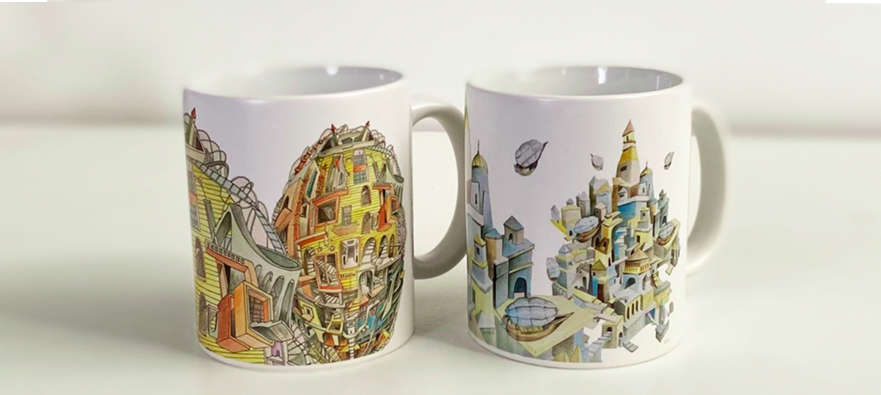 From painting to Mug